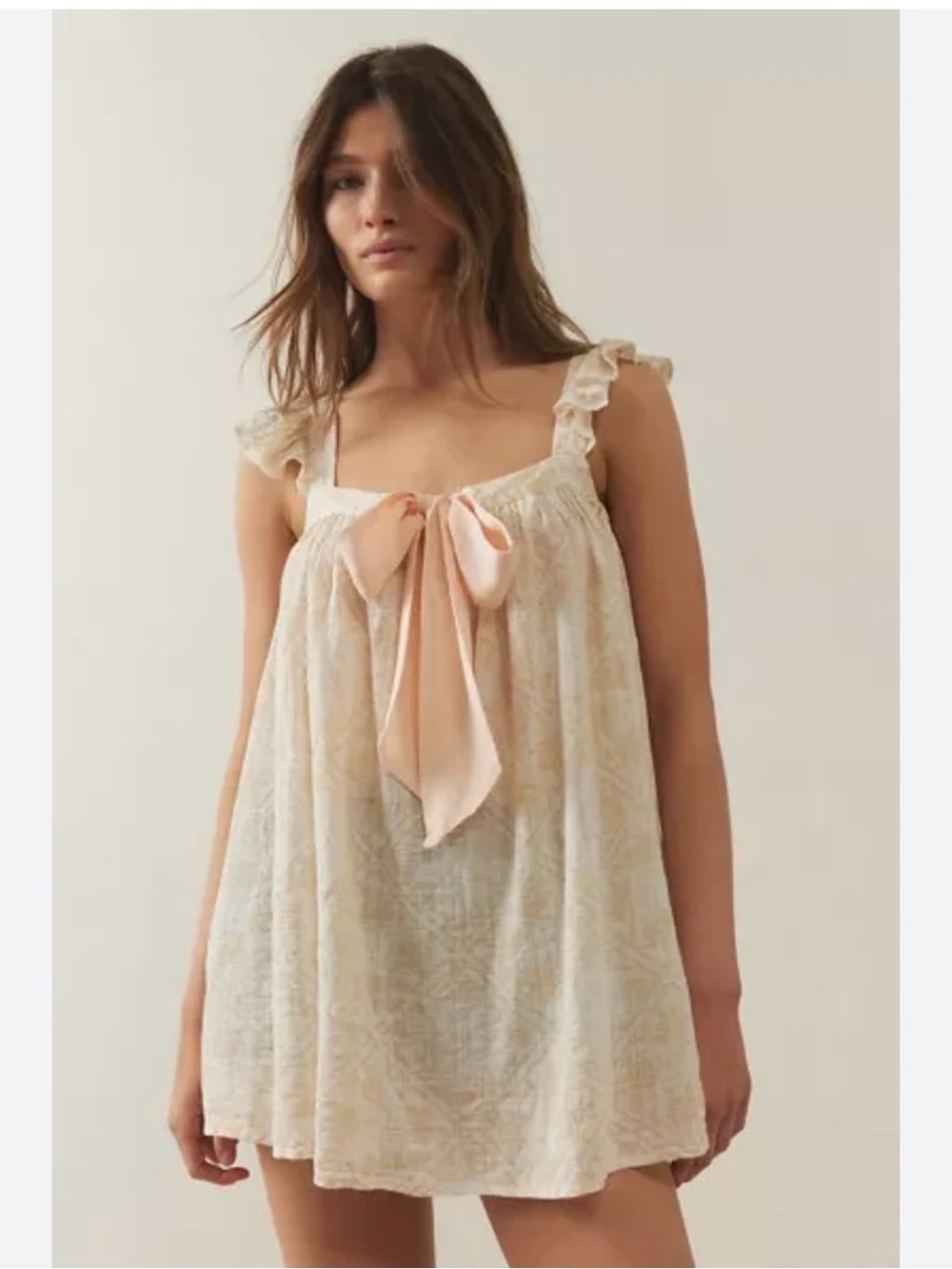 Out From Under Pretty PJ Babydoll sheer Slip dress